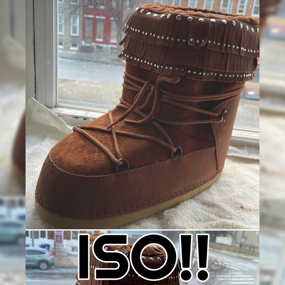 ISO CAPE ROBBIN WINTER BOOTS